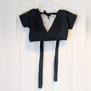 Class Choli by Campo das Tribos - Black (M)